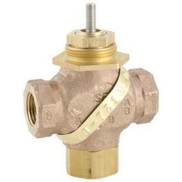 Schneider Electric (Barber Colman) VB-7313-0-4-02 3-Way Mixing Globe Valve Cool Or Hot Water 1/2" NPT 2.2 Cv UPC Code: 71142605300