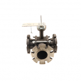 Honeywell VBF5013B1029 4" 3-Way Flanged Ball Valve 160Cv Cast Iron