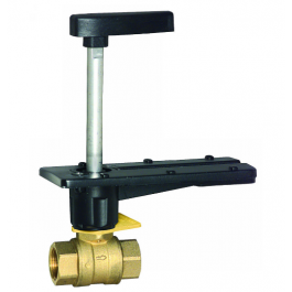 Honeywell VBN2DKPX0000 2-Way DCA Brass Control Ball Valve 14.9Cv 1.25" NPT