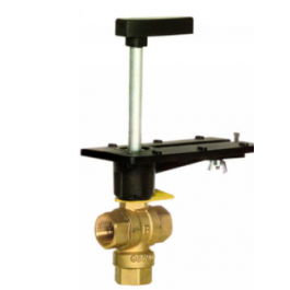 Honeywell VBN3CMPA0000 3-Way Control Ball Valve Brass 1" NPT 31Cv