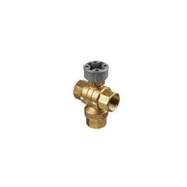 Honeywell VBN3DLPA0000 3-Way Control Ball Valve Brass 19.4Cv 1.25" NPT