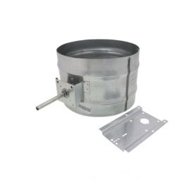 Greenheck (Venco) VCDR-53-12-KIT 12" Round Damper W/Actuated Mounting Bracket