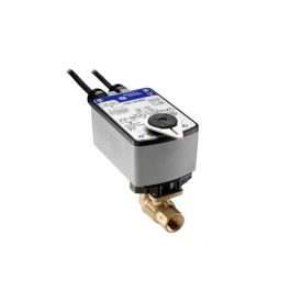 Johnson Controls VG1241AF+9T4AGA 2-Way Brass Ball Valve Floating Non-Spring Return 1/2" 2.9Cv 24V