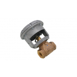 Johnson Controls VG7241CT+3008BP Globe Valve N/O W/Positioner 1/2" NPT 3-6 PSI 0.73Cv