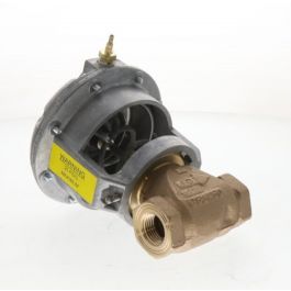 Johnson Controls VG7241GT+3008D NPT 2-Way 1/2" Brass Valve 4.6Cv 4-8 PSI