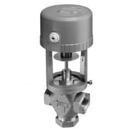 Johnson Controls VG7241LT+7152G 3/4" 2-Way Globe Valve Assembly 7.3Cv 24V 0-10 VDC