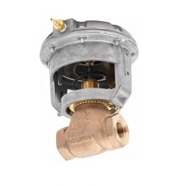 Johnson Controls VG7241NT+3008E 2-Way N/O Globe Valve 1" NPT 11.6Cv 9-13 PSI