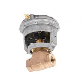 Johnson Controls VG7241RT+823C00 1.5" N/O Globe Valve 3-7 PSI 28.9Cv Brass