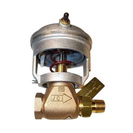 Johnson Controls VG7251ET+3008B 1/2" Normally Open Union Globe 3-6 PSI
