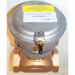 Johnson Controls VG7251LT+3008D 3/4" Union Globe Valve N/O 7.3Cv 4-8 lbs Brass