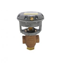 Johnson Controls VG7842GT+3008D 3-Way Pneumatic Mixing Globe Valve N/C 1/2" NPT 4-8 PSI 4.6Cv
