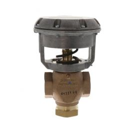 Johnson Controls VG7842LT+3008D 3/4" 3-Way Mixing Control Valve 4-8 PSI 7.3Cv