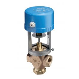 Johnson Controls VG7842LT+7152G 3/4" 3-Way Proportional Mixing Valve 7.3Cv 0-10 VDC
