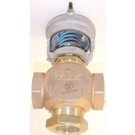 Johnson Controls VG7842PT+3008E 1-1/4" 3-Way Globe Valve 9-13 PSI 18.5Cv