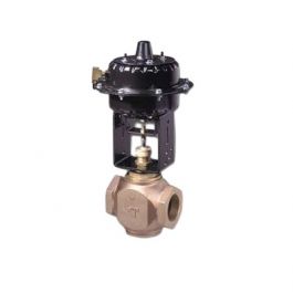 Johnson Controls VG7842RT+823D00 3-Way Globe Valve Assembly 1.5" 4-8 PSI 3/4" Stroke 28.9Cv