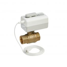 Resideo VWS01Y-11/4 1.25" Wi-Fi Water Leak Shutoff Ball Valve W/Leak Sensor L5ACTW