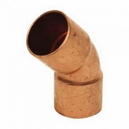 Mueller Industries W03012 Copper Elbow 45° 3/8" OD