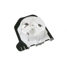 GE WR17X24348 Refrigerator Condenser Fan Motor & Shroud Assembly