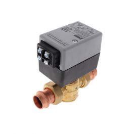 Caleffi Z56P 2-Way 1" Motorized N/C Zone Valve W/End Switch 7.5Cv 24V