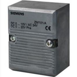 Siemens Building Technology ZM121/A Electronic Connection Module Signal Transducer/Power Amplifier 0-20V 4-20mA Phase Cut Interface